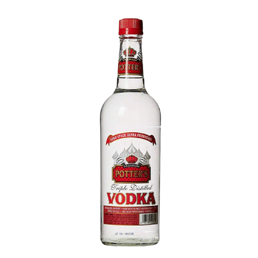 Potter's Vodka 80 - 750ML - Front
