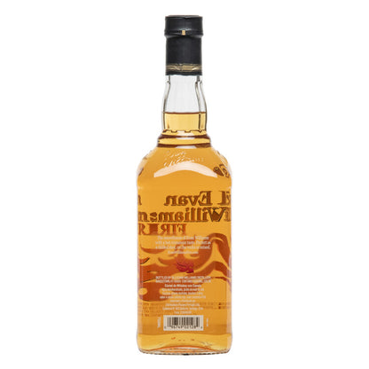 Evan Williams Cinnamon Whiskey Liqueur Fire 65 - 750ML - Back
