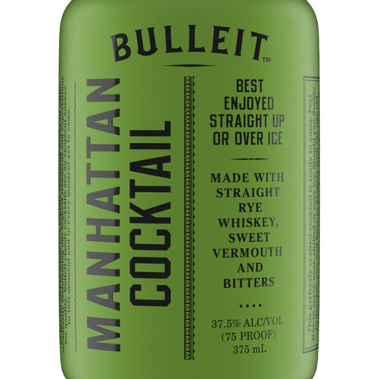 Bulleit Manhattan 75 - 375ML - Front Label