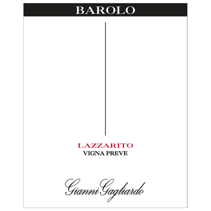 Gianni Gagliardo Barolo Lazzarito Vigna Preve 2017 - 750ML - Front Label