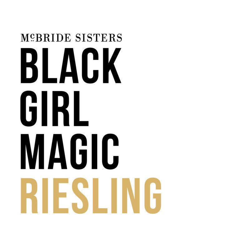 Mcbride Sisters Black Girl Magic Riesling California - 750ML - Front Label
