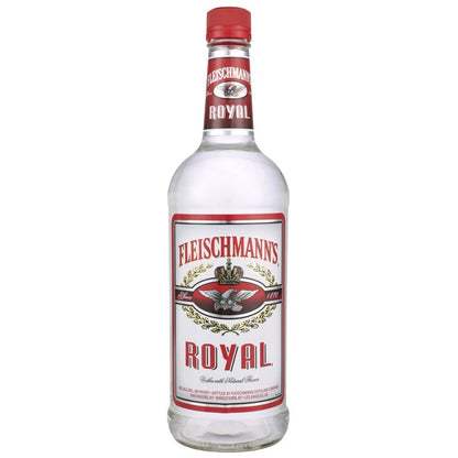 Fleischmann's Vodka 80 - 1.0L - Back