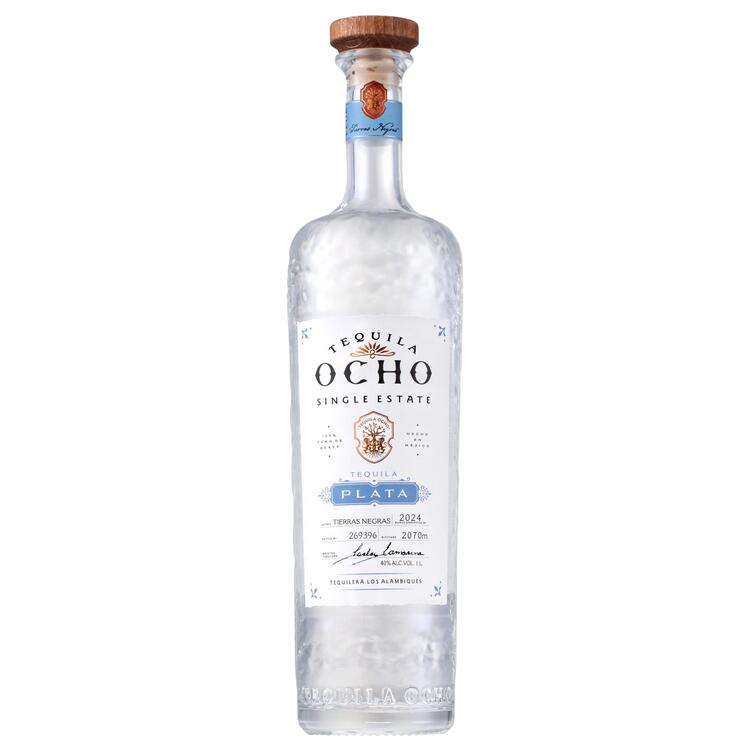 Tequila Ocho Tequila Plata Single Estate Corralillos 80 - 1.0L - Front