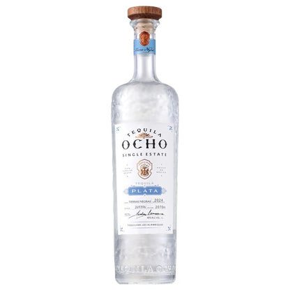 Tequila Ocho Tequila Plata Single Estate Corralillos 80 - 1.0L - Front