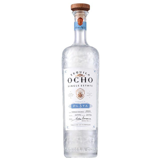 Tequila Ocho Tequila Plata Single Estate Corralillos 80 - 1.0L - Front