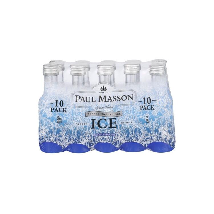 Paul Masson Citrus Flavored Grape Brandy Grande Amber Ice 59 - 50ML - Front