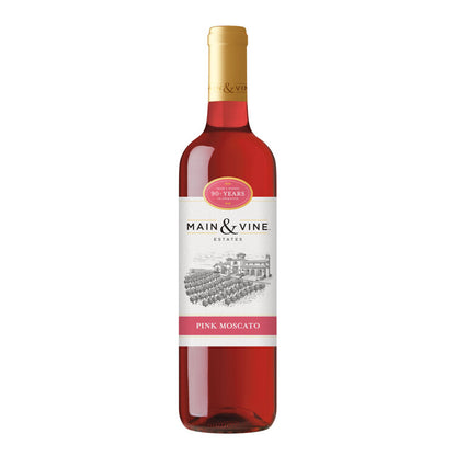 Beringer Main & Vine Pink Moscato California - 750ML - Front