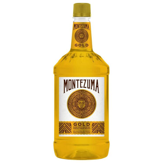 Montezuma Tequila Gold 80 - 1.75L - Front