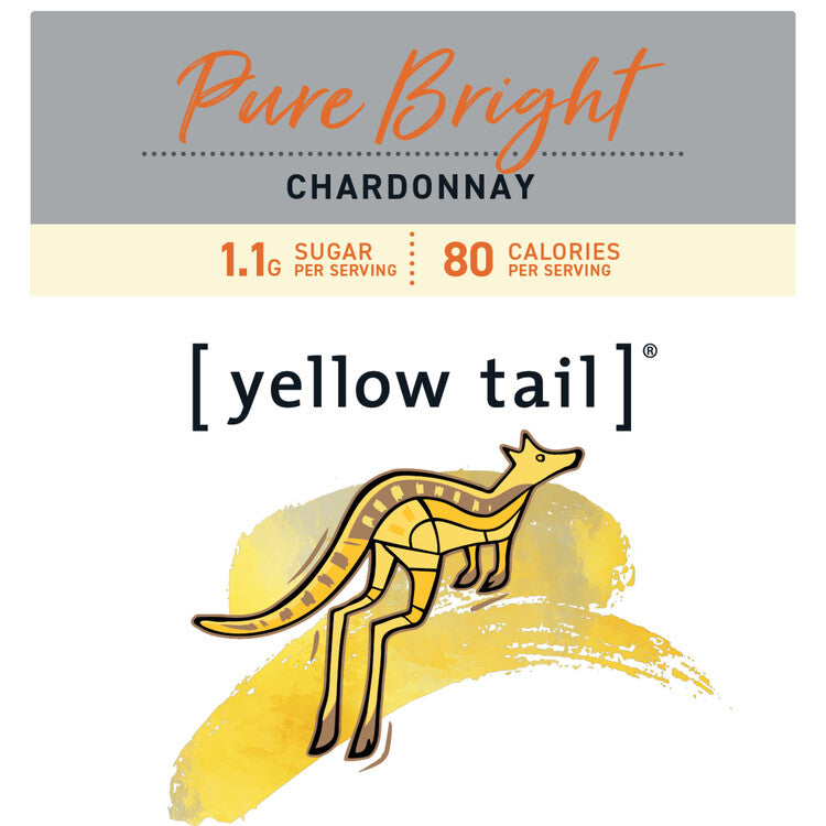 Yellow Tail Chardonnay Pure Bright South Australia - 1.5L - Front Label