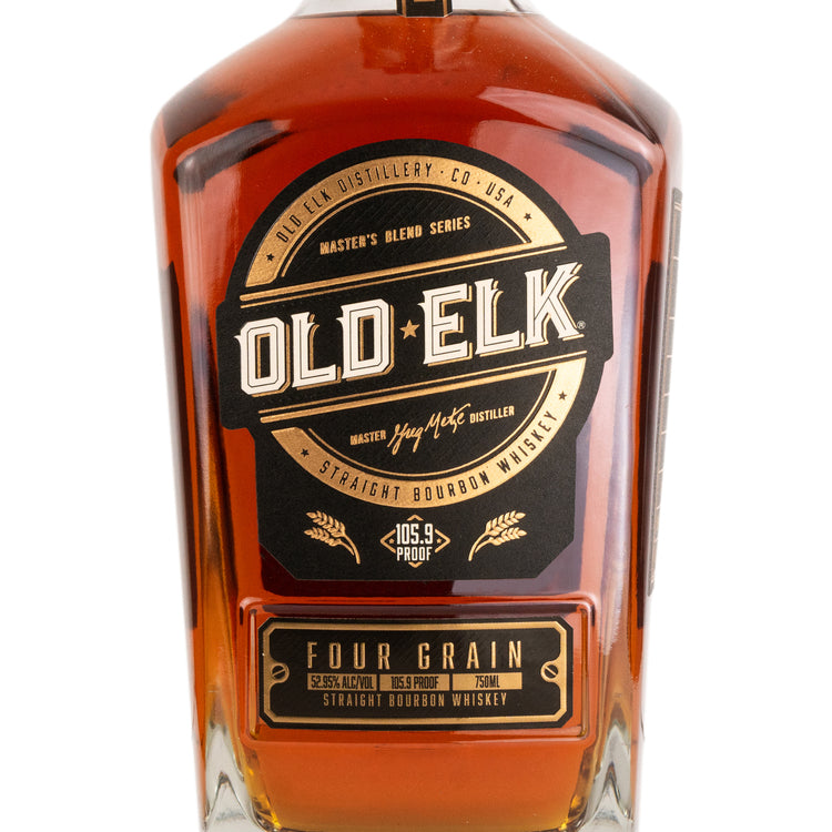Old Elk Straight Bourbon Four Grain 2022 105.9 - 750ML - Front Label