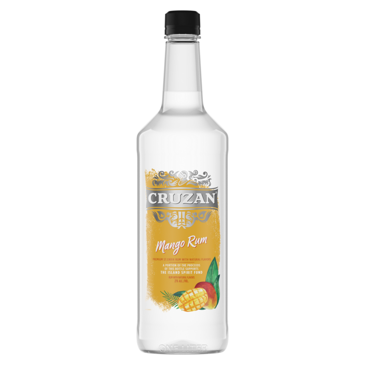 Cruzan Mango Flavored Rum 42 - 1.0L - Front