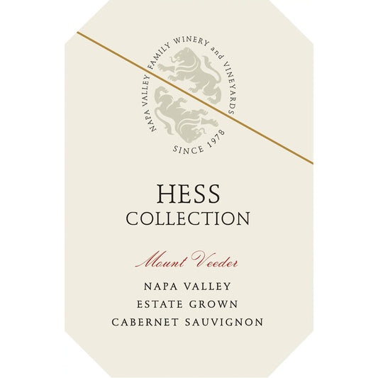 The Hess Collection Cabernet Sauvignon Mount Veeder 2021 - 750ML - Front Label