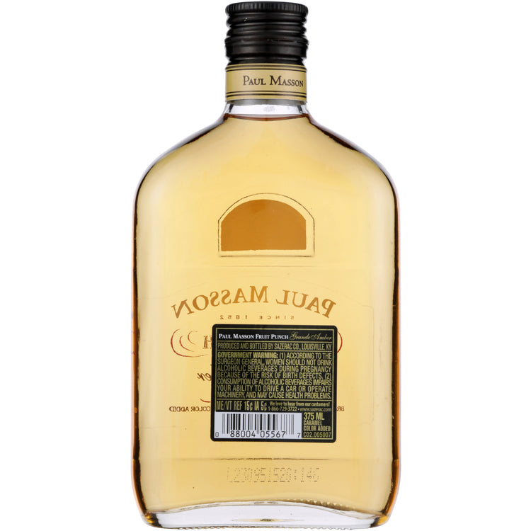 Paul Masson Fruit Punch Flavored Brandy Grande Amber 54 - 375ML