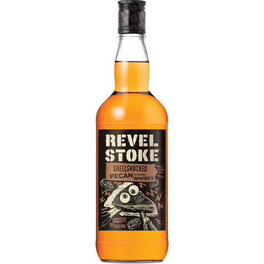 Revel Stoke Roasted Pecan Flavored Whiskey Shellshocked 70 - 750ML