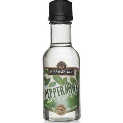 Hiram Walker Peppermint Schnapps 60 - 50ML - Front