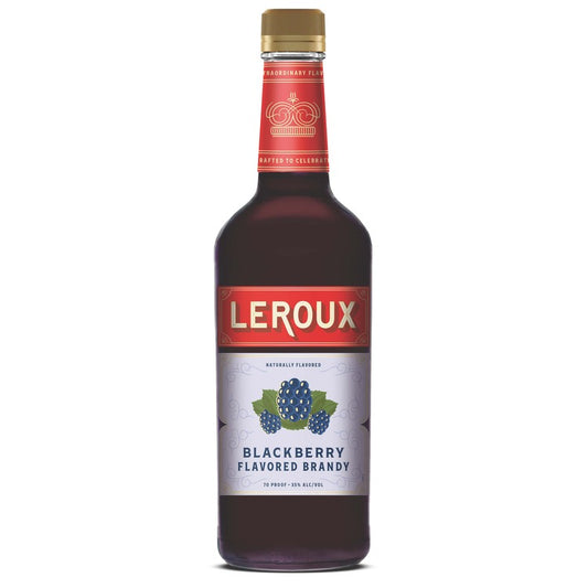Leroux Blackberry Flavored Brandy 70 - 750ML - Front