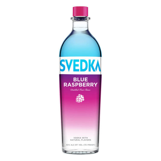Svedka Blue Raspberry Flavored Vodka 70 - 1.0L - Front