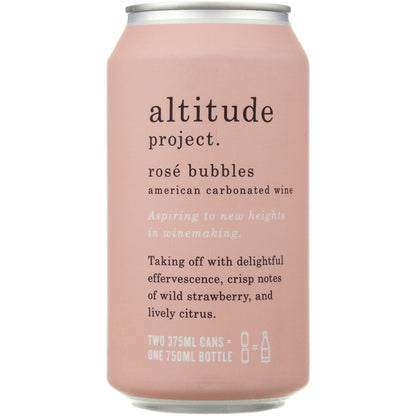 Altitude Project Rose Bubbles California - 355ML - Back
