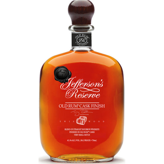 Jefferson's Straight Bourbon Reserve Old Rum Cask Finish 90.2 - 750ML - Front