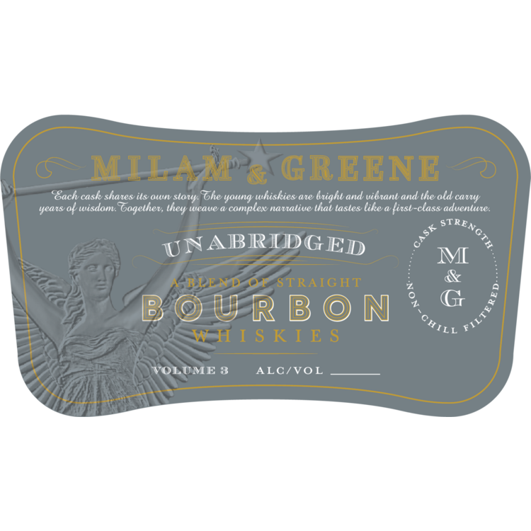 Milam & Greene Blended Bourbon Unabridged Volume 3 118 - 750ML - Front Label