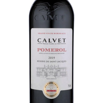 Calvet Pomerol Reserve De St Jacques 2019 - 750ML