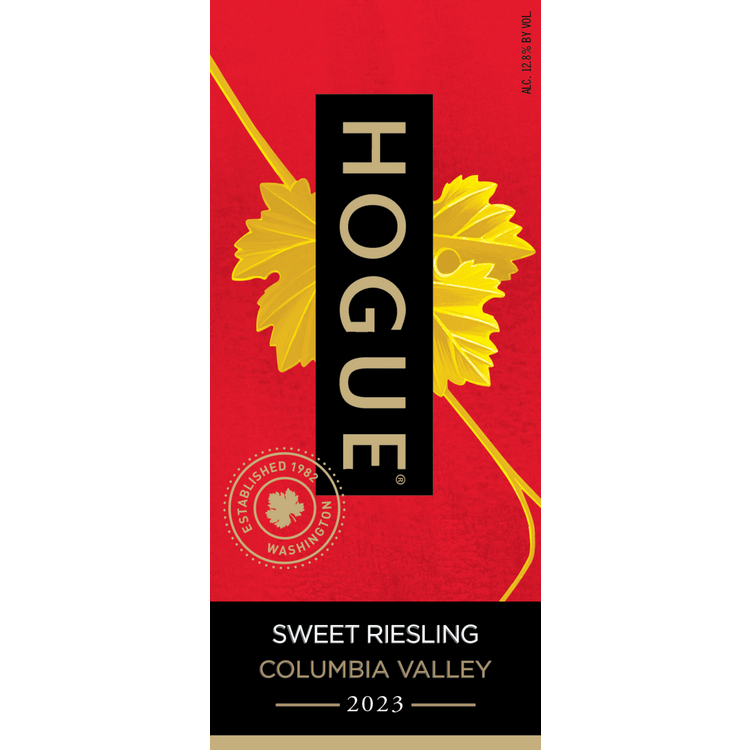 The Hogue Cellars Sweet Riesling Columbia Valley - 750ML - Front Label