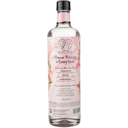 99 Brand Watermelon Schnapps 99 - 750ML - Back