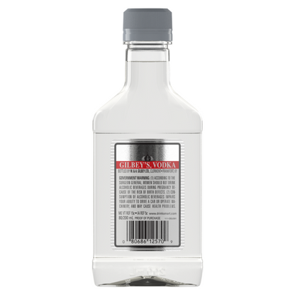 Gilbey's Vodka 80 - 200ML - Back