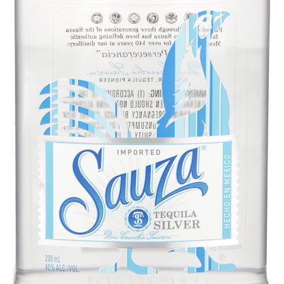 Sauza Tequila Hacienda Silver 80 - 200ML - Front Label