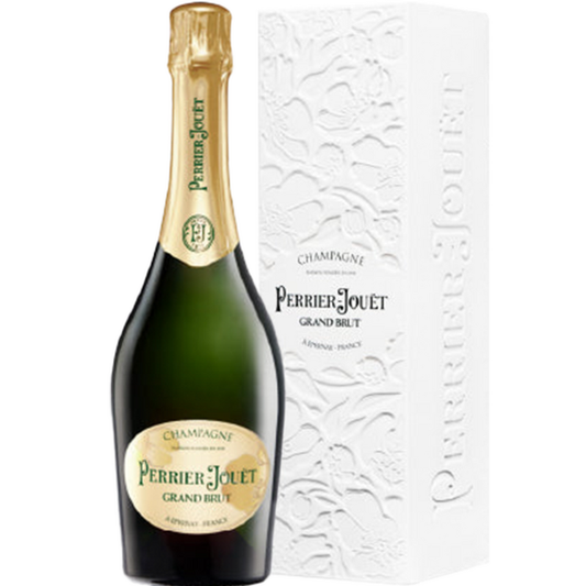 Perrier Jouet Champagne Grand Brut Shape Packaging - 750ML - Front