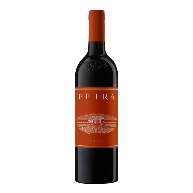 Petra Toscana Rosso 2020 Wood Box - 750ML - Front