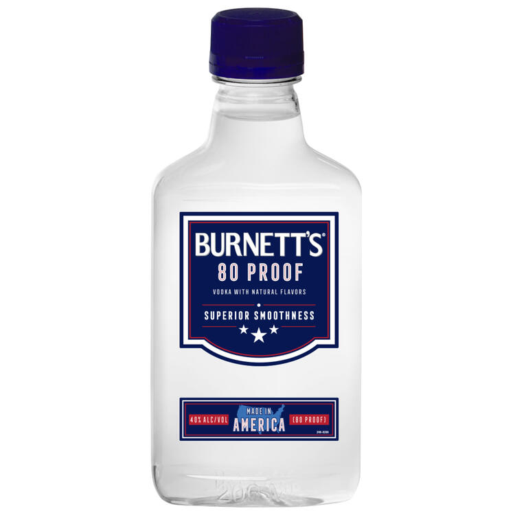 Burnett's Vodka 80 - 200ML - Front