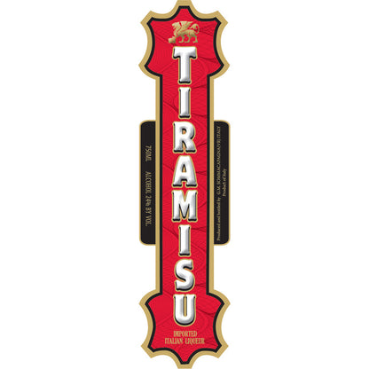 Tiramisu Liqueur 48 - 750ML - Front Label