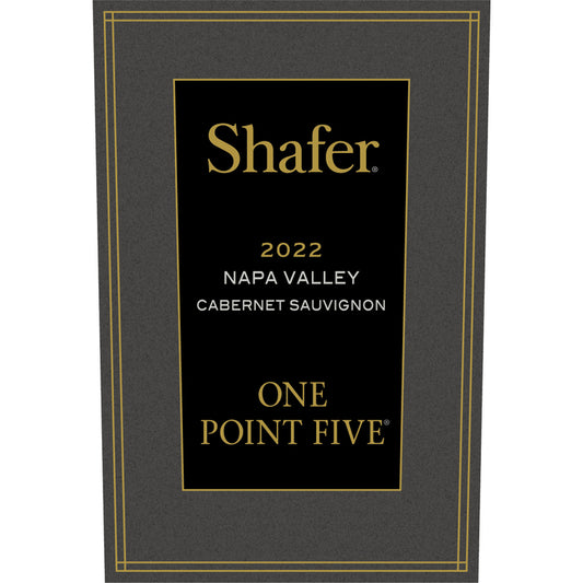 Shafer Cabernet Sauvignon One Point Five Stags Leap District 2022 - 750ML