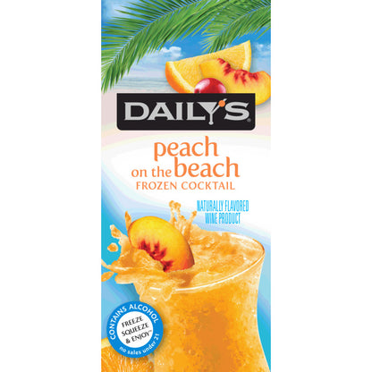 Daily'S Peach On The Beach Wine Based Cocktail - 10 Z