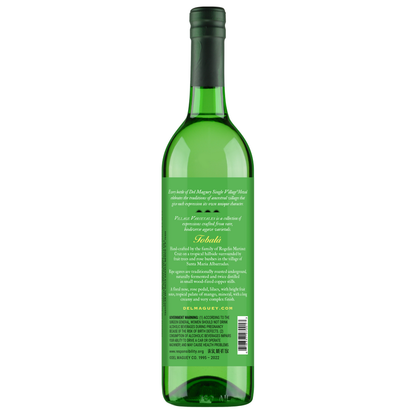 Del Maguey Mezcal Single Village Tobala 90 - 750ML - Back