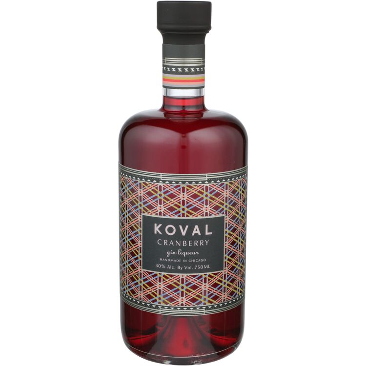 Koval Cranberry Gin Liqueur 60 - 750ML - Front