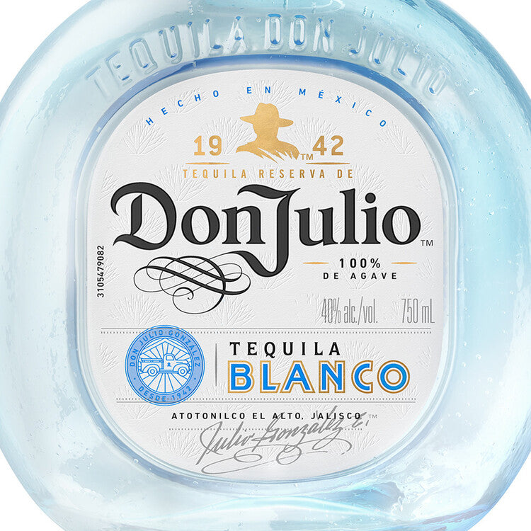 Don Julio Tequila Blanco 80 - 750ML - Front Label