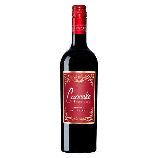 Cupcake Vineyards Red Velvet California - 750ML - Front