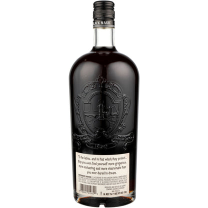 Black Magic Black Spiced Rum 94 - 1.0L - Back