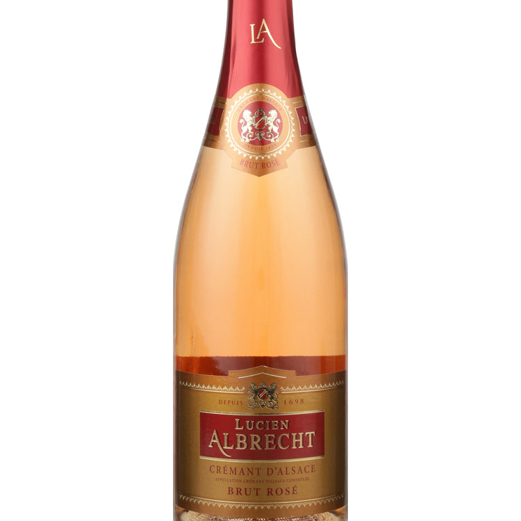Lucien Albrecht Cremant D'Alsace Brut Rose - 750ML - Front Label