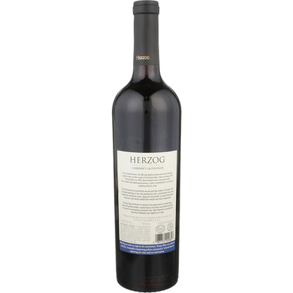 Herzog Cabernet Sauvignon Special Reserve Napa Valley - 750ML - Back