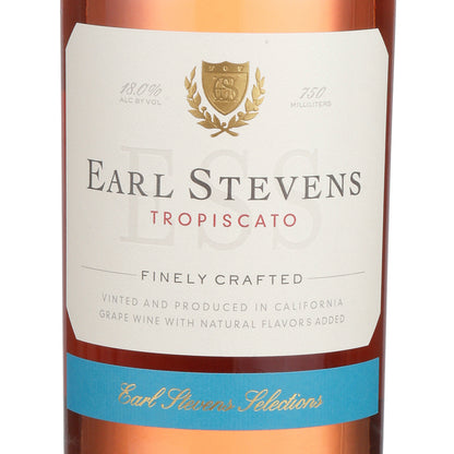 Earl Stevens Tropiscato - 750ML - Front Label