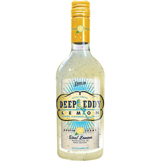 Deep Eddy Lemon Flavored Vodka 70 - 375ML - Front