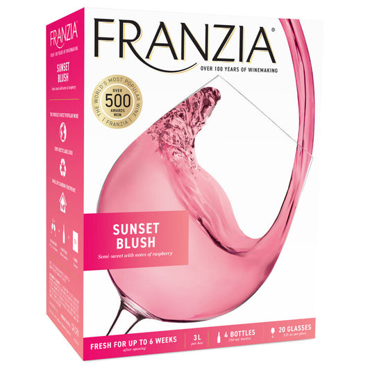 Franzia Sunset Blush American - 3.0L - Front