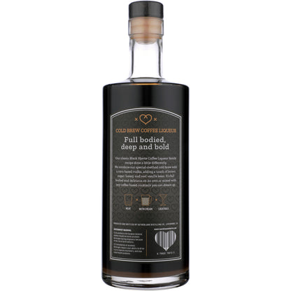 Black Hjerte Coffee Liqueur Cold Brew 50 - 750ML - Back