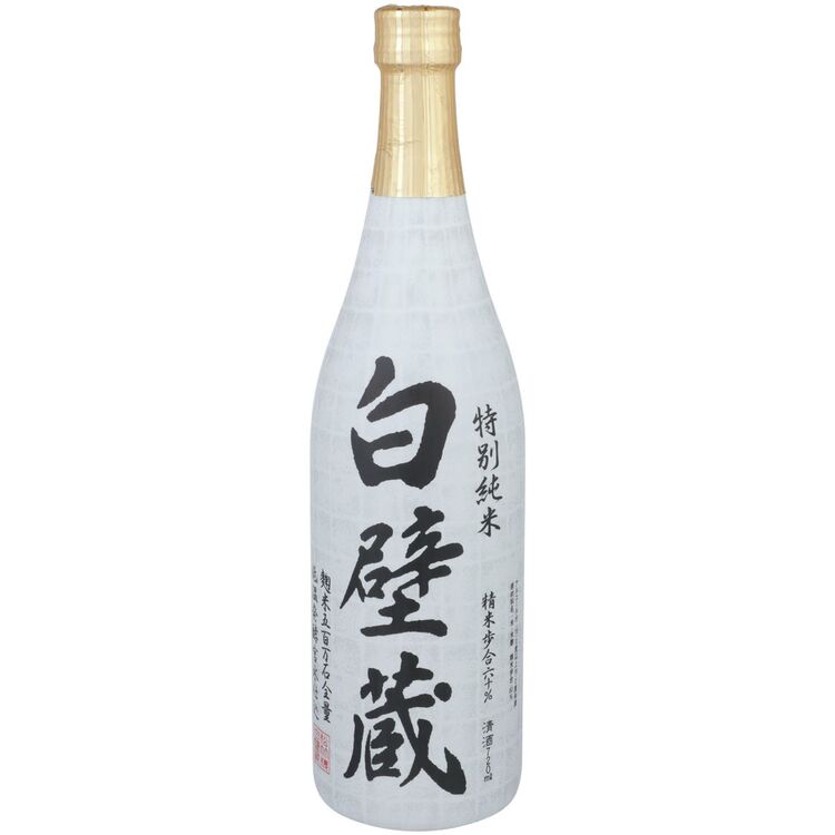 Shirakabe Gura Junmai Sake Tokubetsu - 720ML - Front