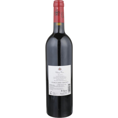Chateau Musar Red Wine Bekaa Valley 2012 - 750ML - Back