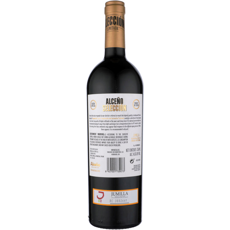 Alceno Seleccion Edicion Limitada Jumilla 2017 - 750ML - Back