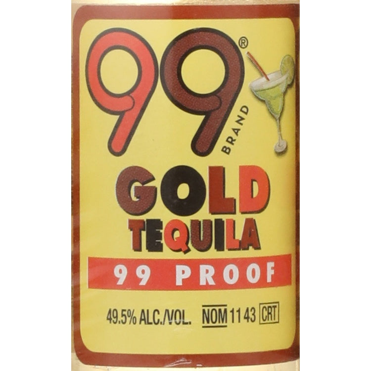 99 Brand Tequila Gold 99 - 50ML - Front Label